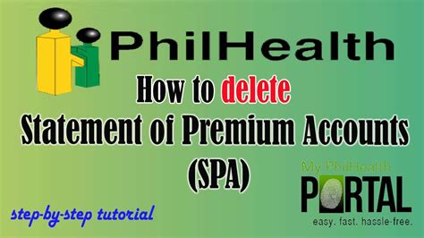 How to delete the Statement of Premium Accounts .